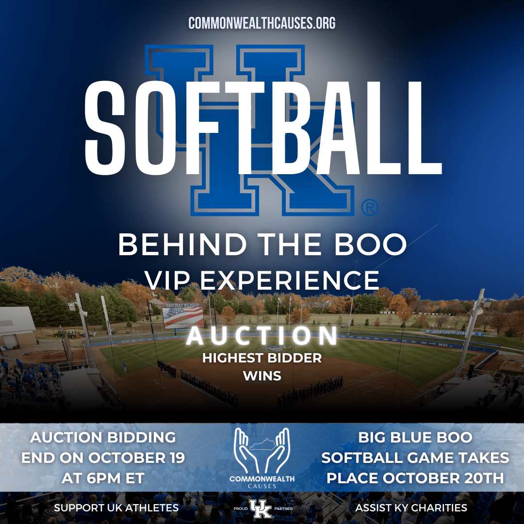 UK Softball Big Boo VIP Experience Auction Commonwealth Causes