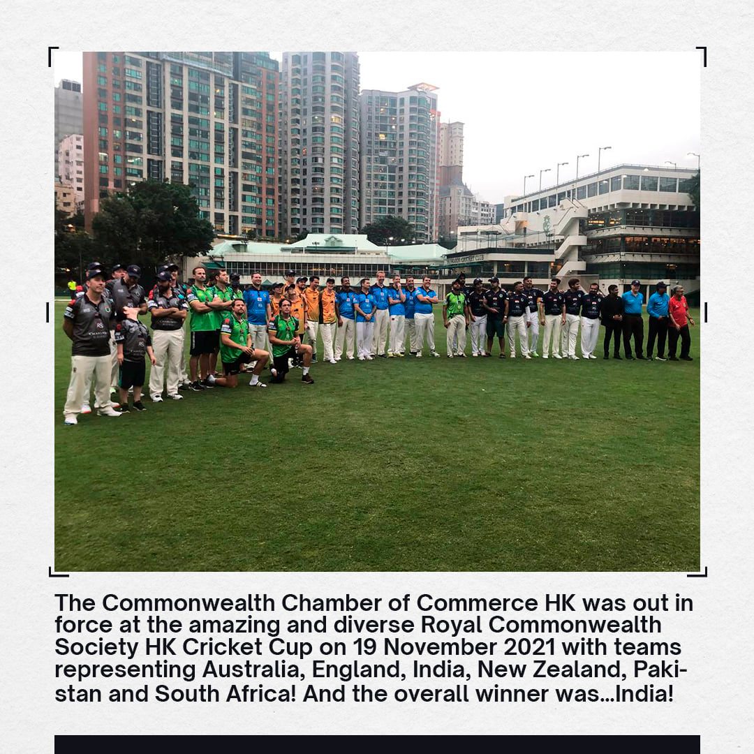 Hong Kong Cricket Cup 2020 Commonwealth Chamber of Commerce Hong Kong