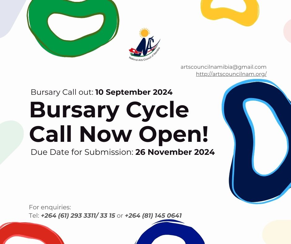 Call for Bursary Applications from National Arts Council of Namibia (NACN) Commonwealth Foundation