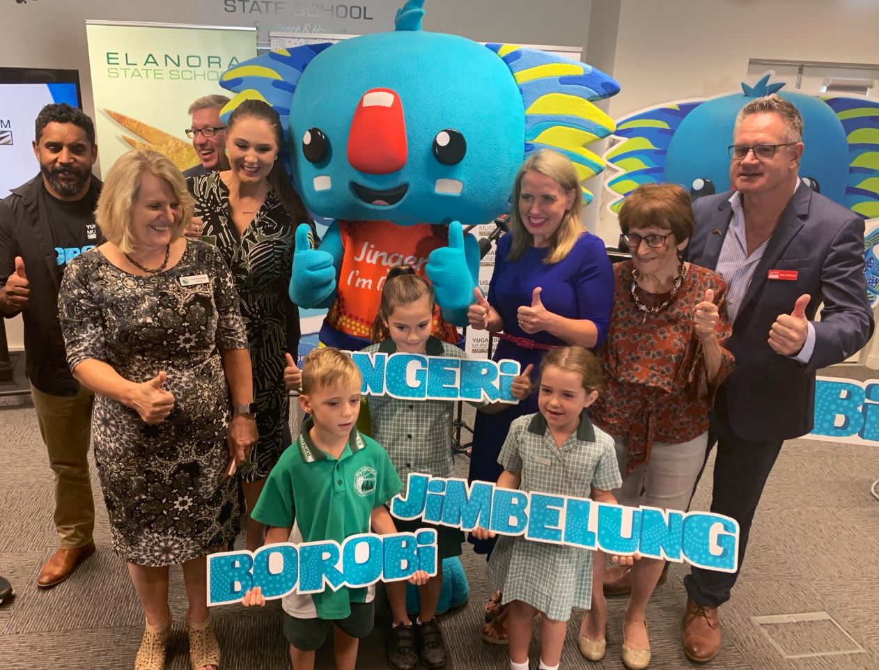 Borobi comes out of retirement to teach Indigenous languages