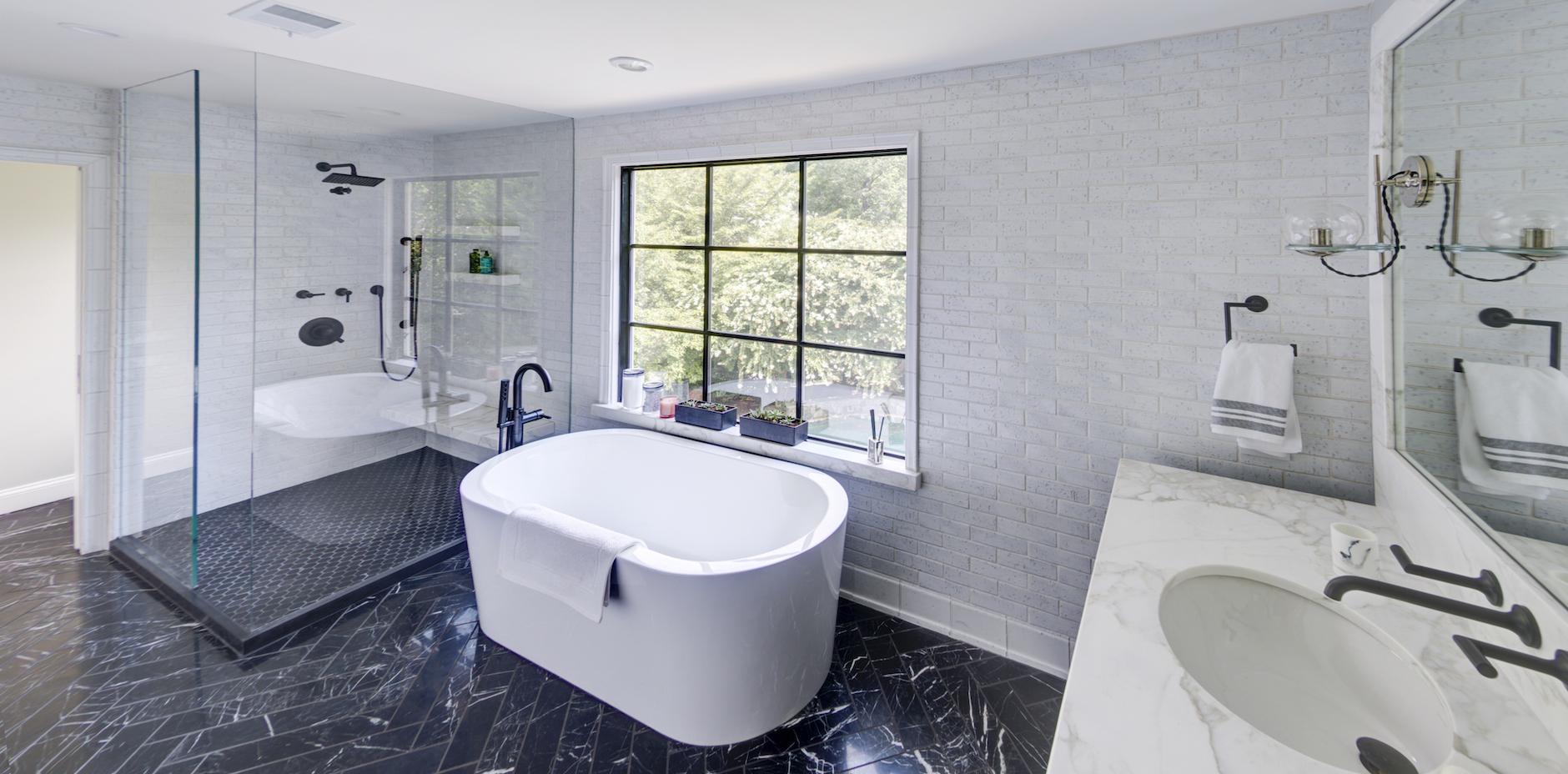 Master Bath & Hall Bath Whole House Remodel in Vienna, VA