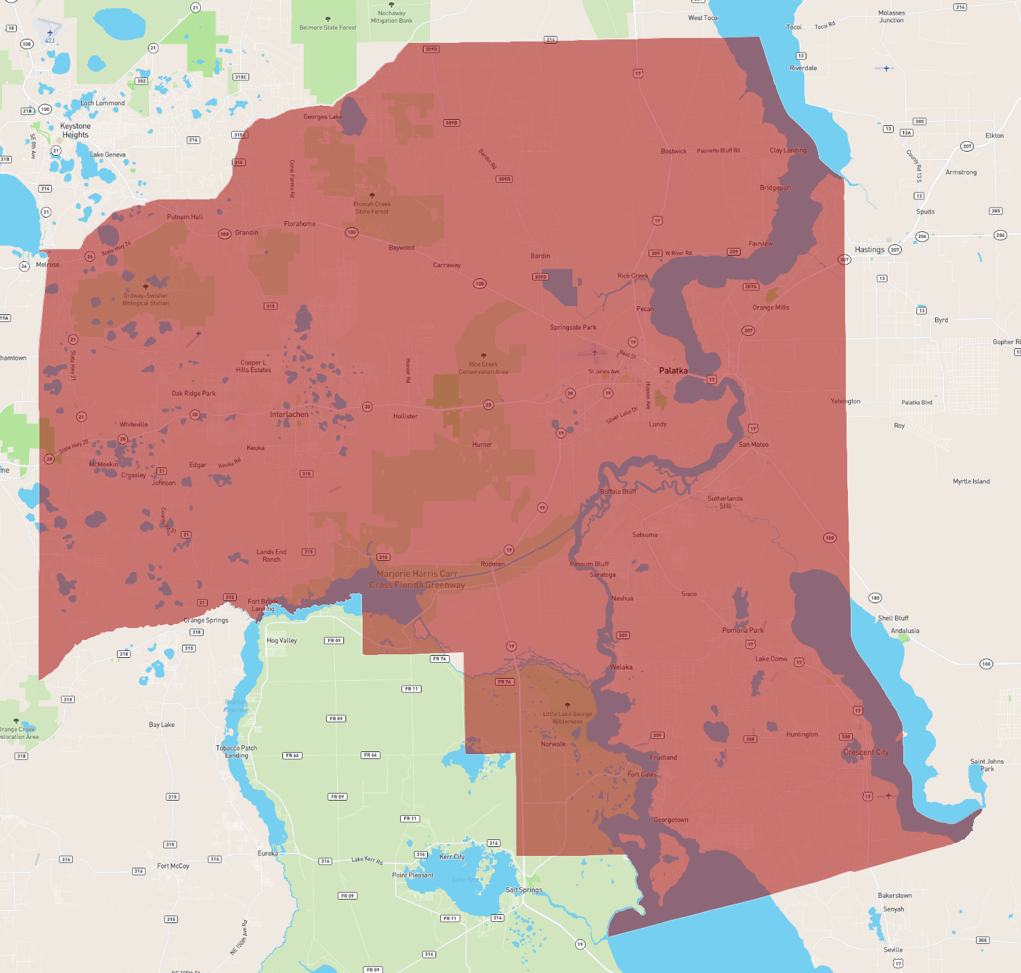 Putnam County Florida A History CHM