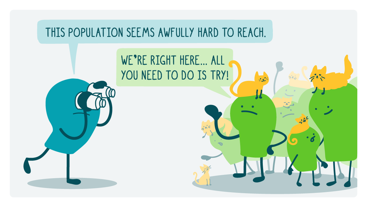 The Hard Truth About “Hard to Reach” — CommunicateHealth