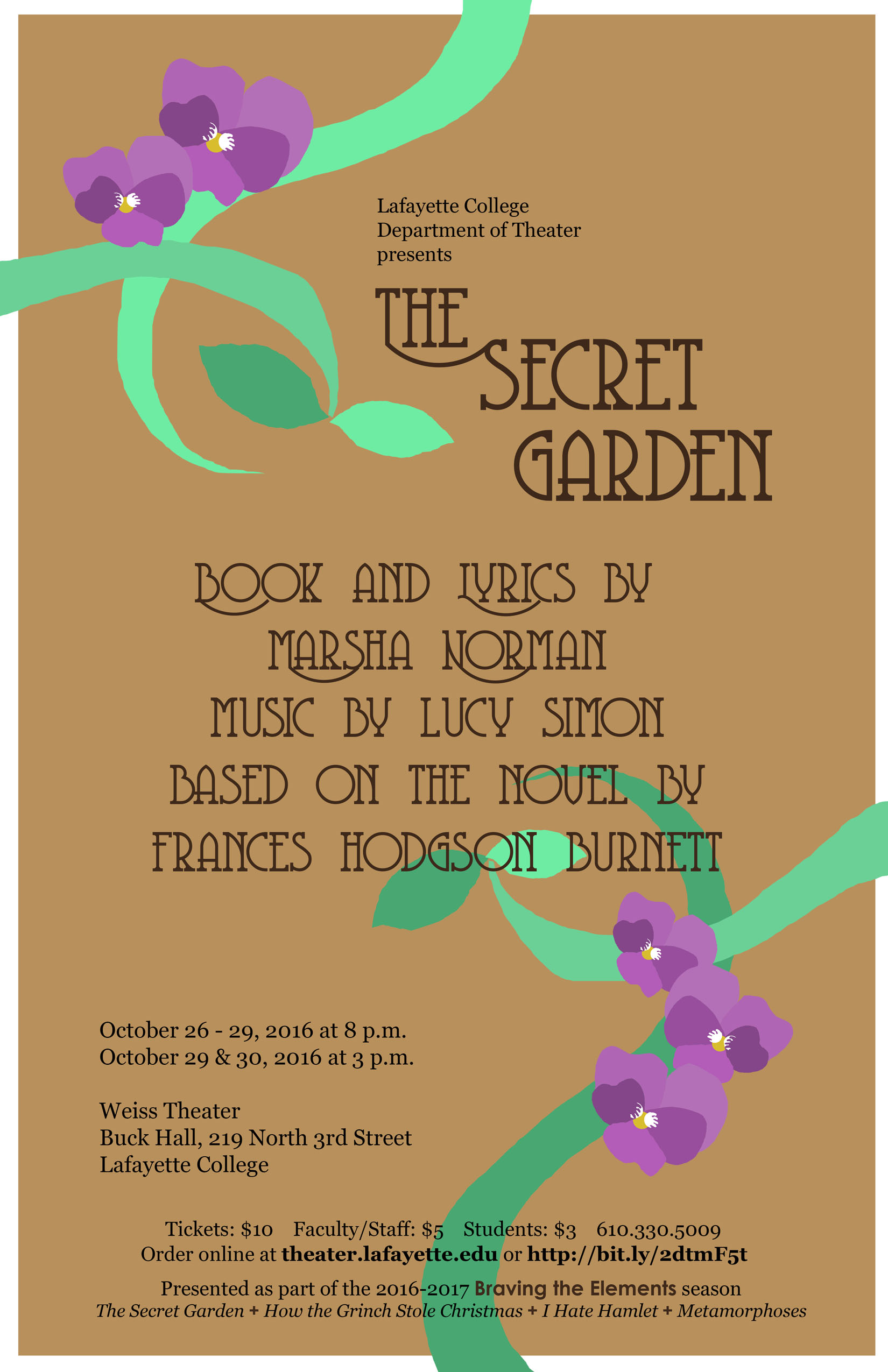 Lafayette Theater Presents Tony Award Winning Musical â€˜The Secret