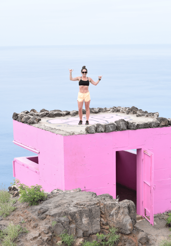 Hiking In Hawaii Pink Pillbox Hike Oahu, Hawaii