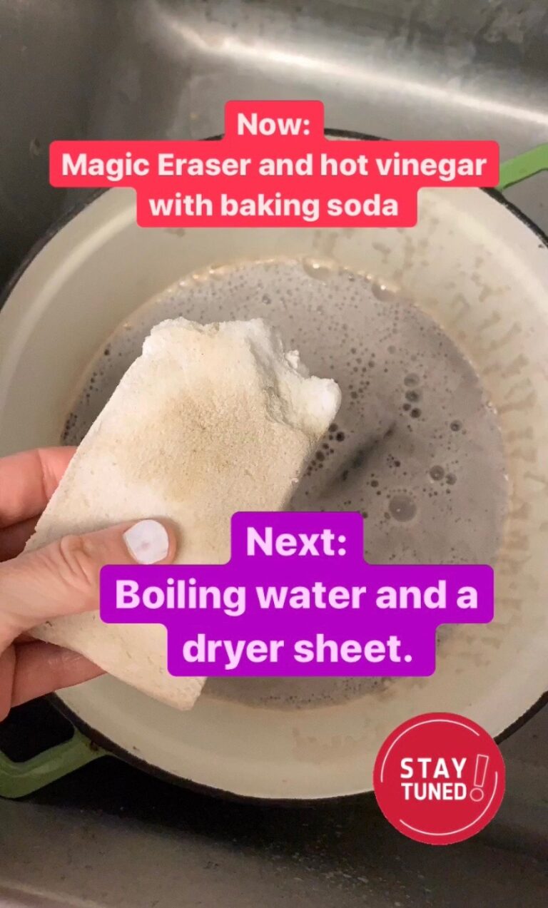 How To Clean Enameled Cast Iron