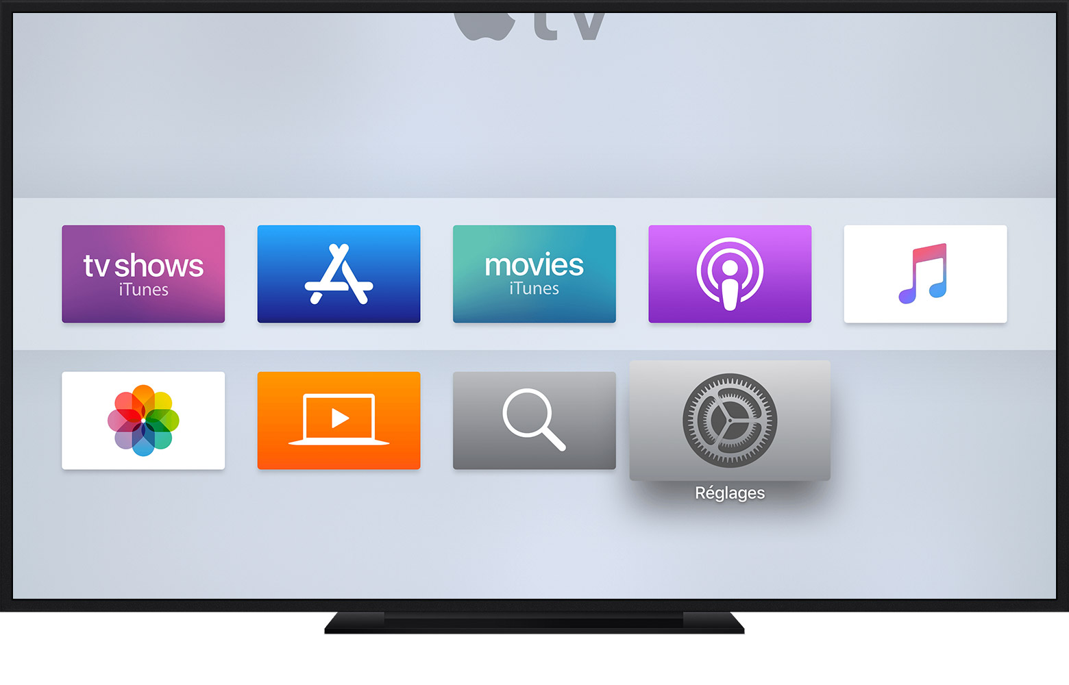 Ajout d'apps sur Apple TV (3e Génération) Communauté Apple