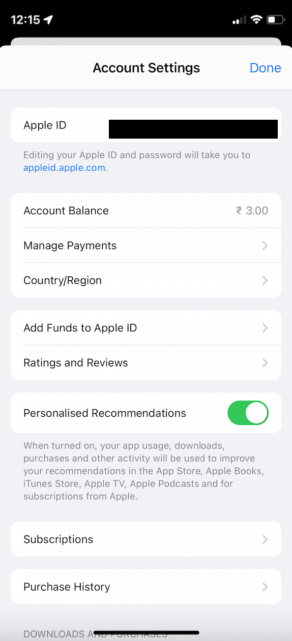 I want empty my App Store balance Comunidade da Apple