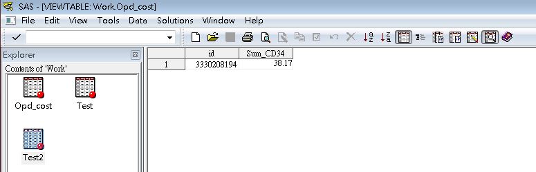 Solved How to sum in column by id? SAS Support Communities