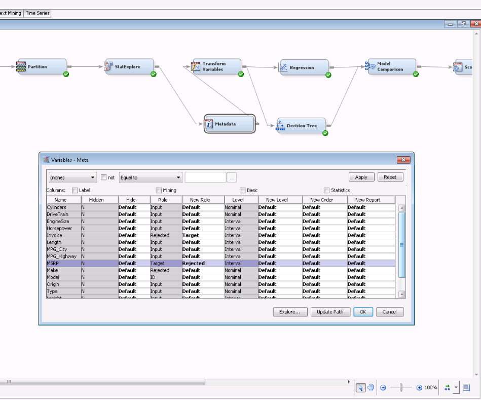SAS Enterprise Miner shortcut 3 tips to make the most out of your nodes