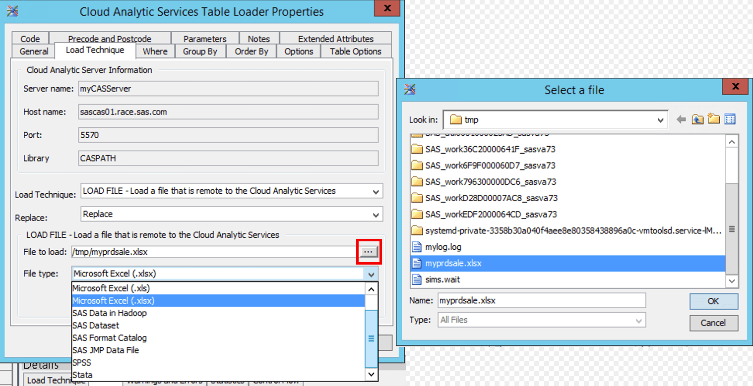 CAS and SAS Data Integration Studio 4.903 (on SAS 9.4M5) SAS Support