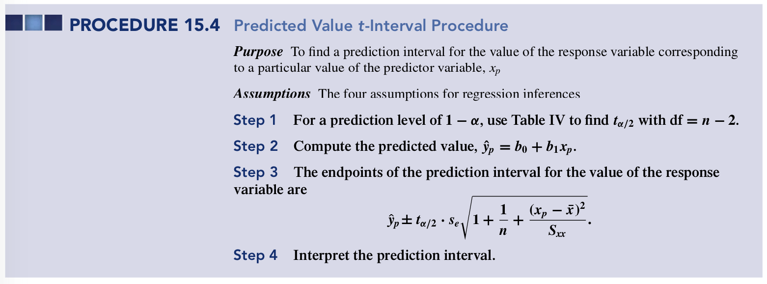 Prediction interval calculator TraceyBreanna