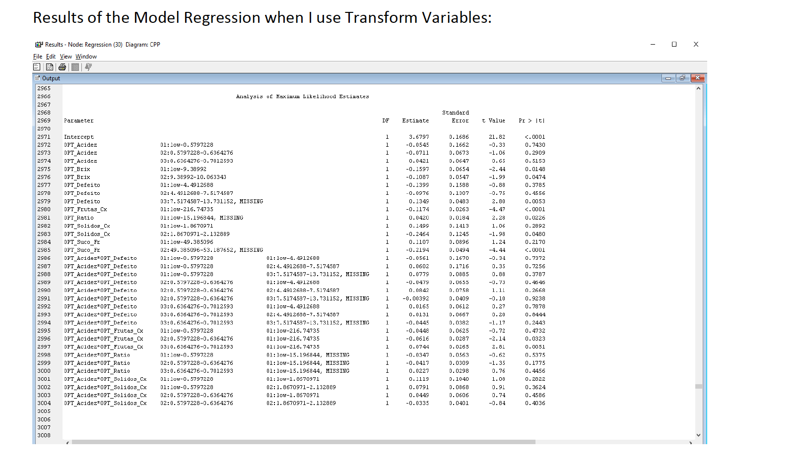 Solved Problem with Scoring Regression Model at SAS Enterprise Miner SAS Support Communities