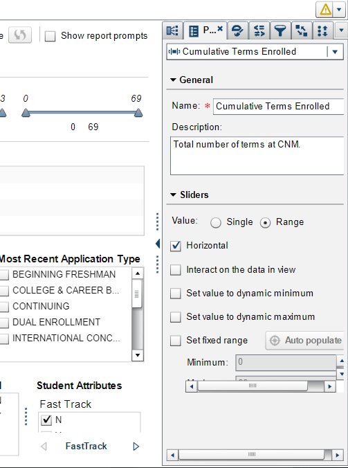Solved Slider Control Labels? SAS Support Communities