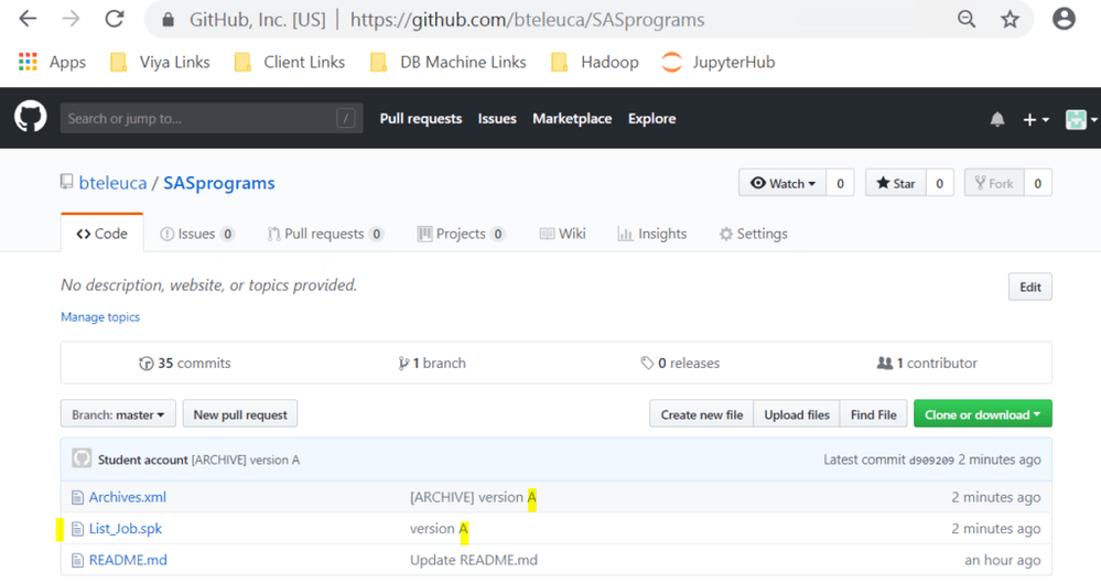 SAS DI Developers Unite! The new GIT plugin in Data Integration Studio