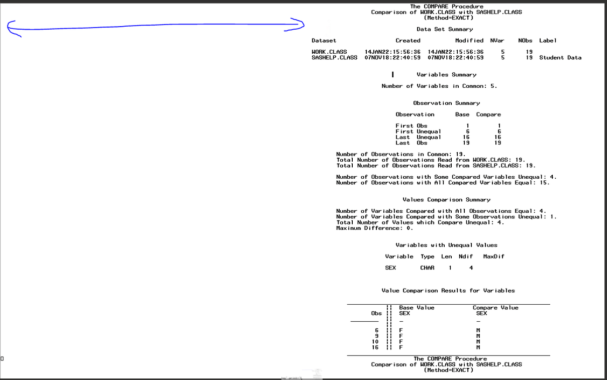 Solved Saved Lst and Log files output not showing the full content