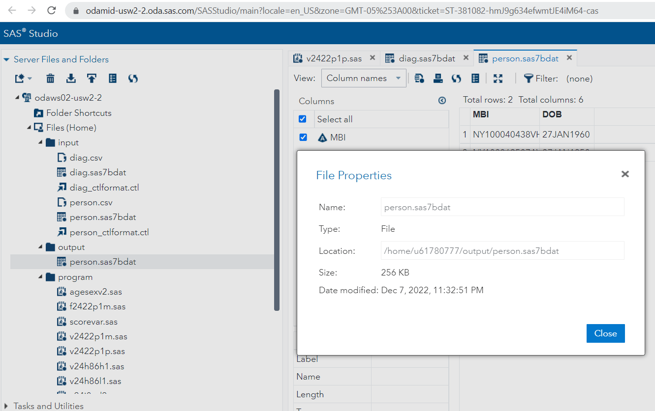 Solved How to save the file from SAS ODA to Azure Blob using Azure