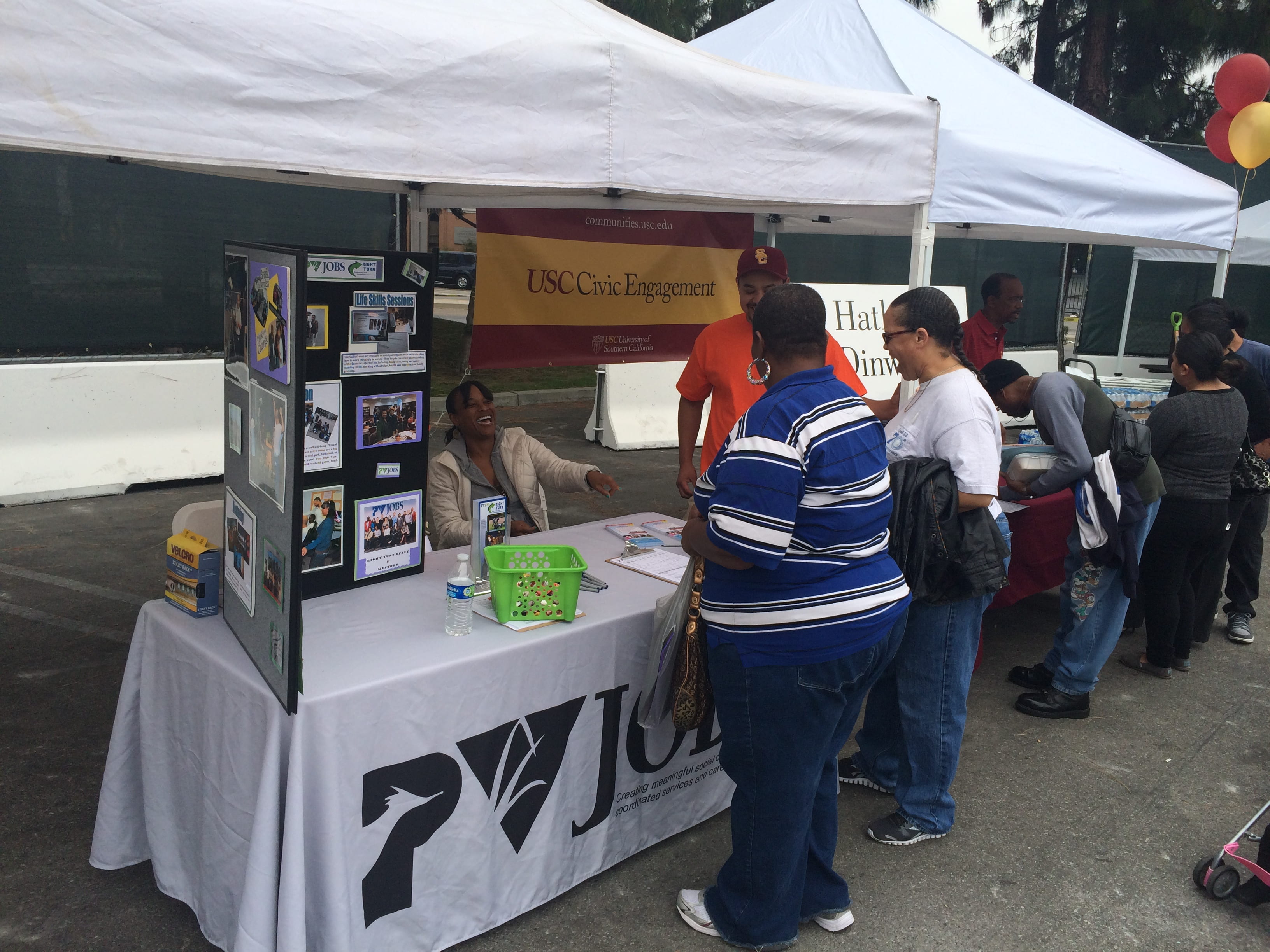 USC Village Construction Job Fair Communities USC
