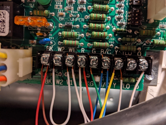 GoControl GCTBZ48 TwoStage Heat Pump Wiring Question Hardware