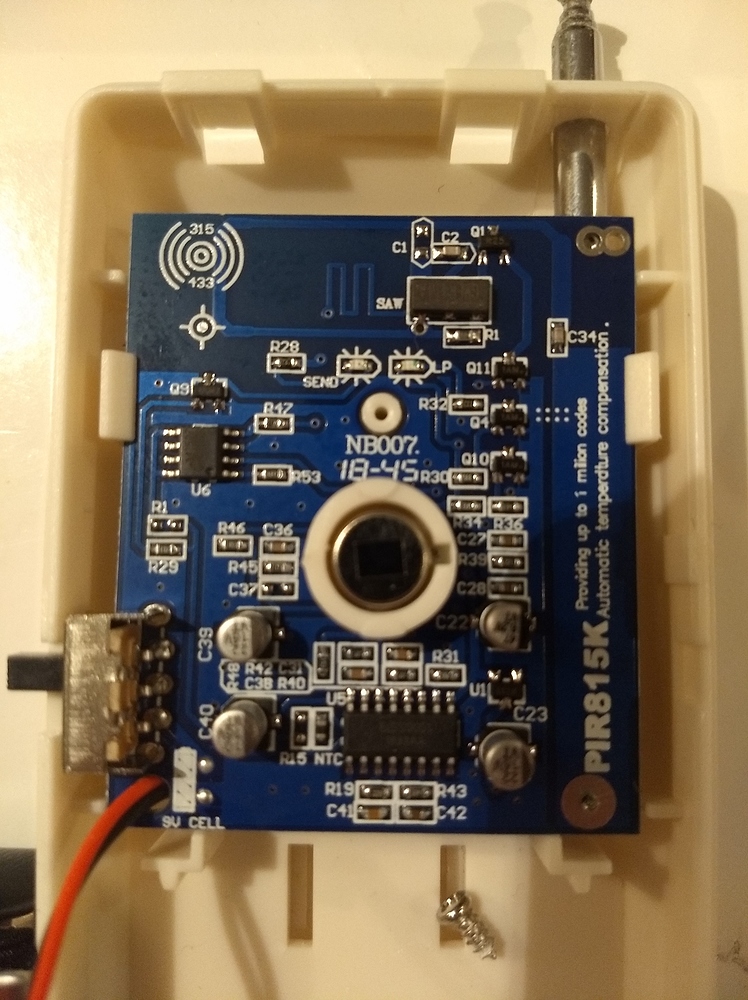 433mhz PIR multiple codes? Hardware Home Assistant Community