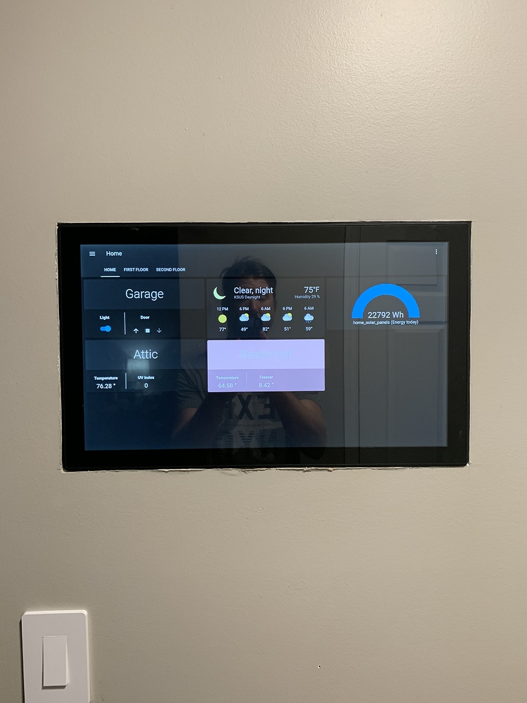 Tablet for wall Hardware Home Assistant Community