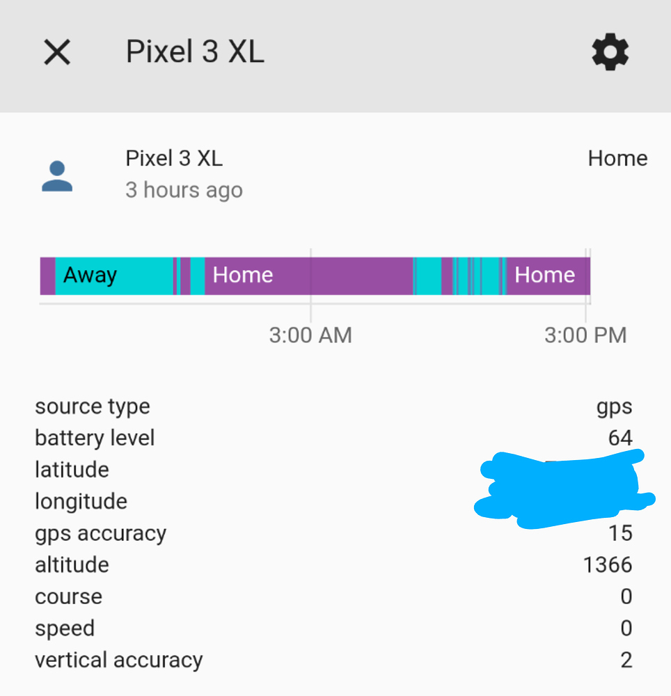 Zone based tracking Home Assistant Companion for Android Home