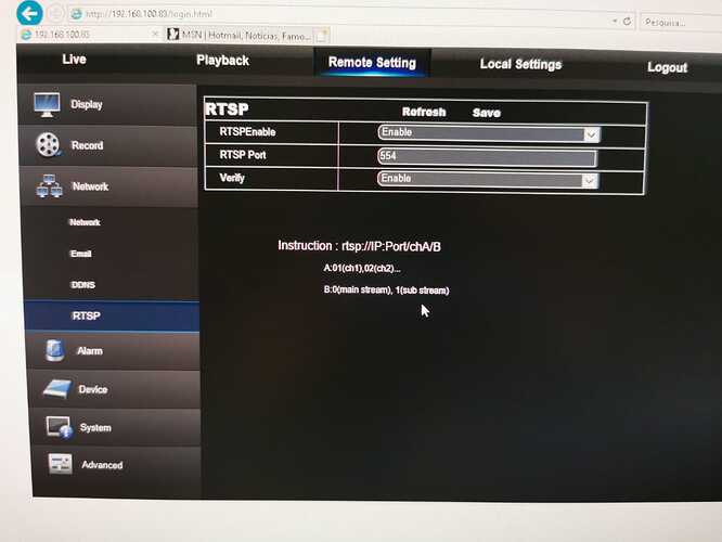 NVR GW security GW5532np Configuration Home Assistant Community