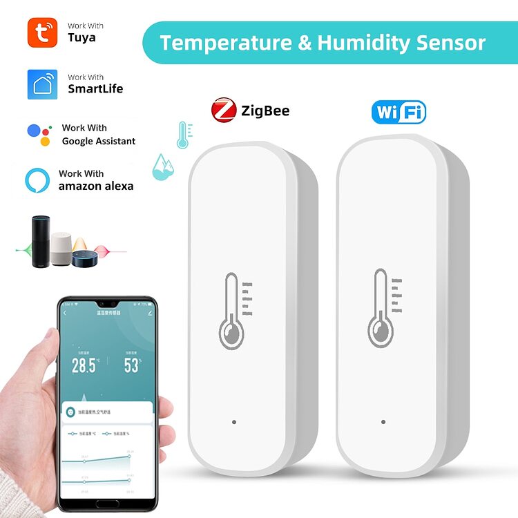 Tuya Zigbee temperature and Humidity sensor WSD500A Hardware Home
