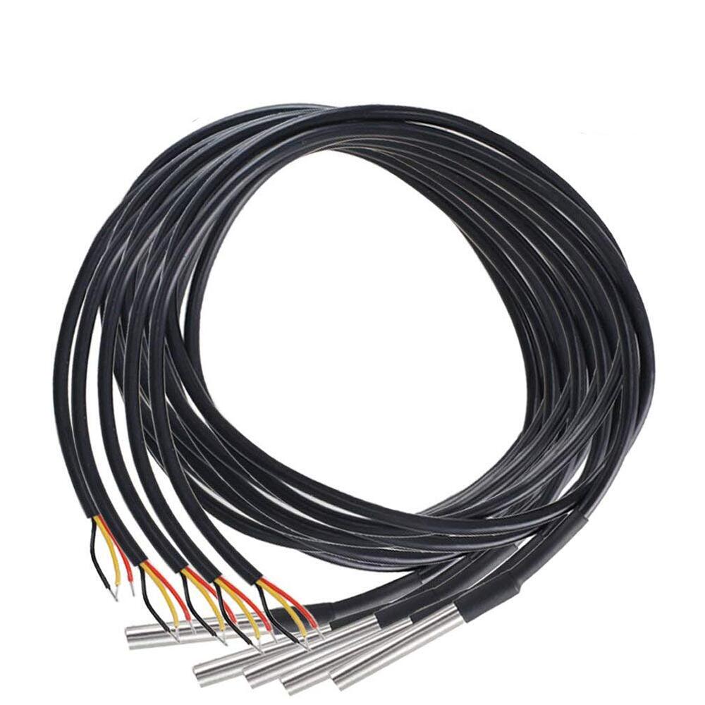 Wiring temperature sensor resistor in without breadboard ESPHome