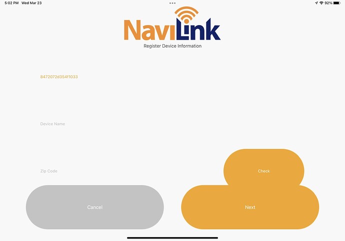 Navien Hot Water heater - Navilink - Third party integrations - Home
