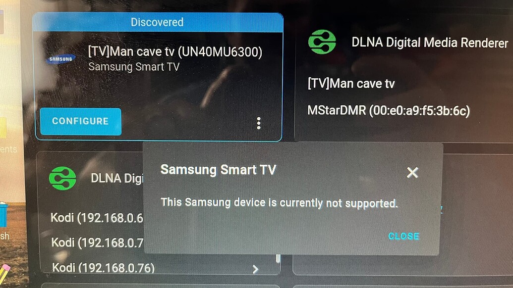 Samsung TV integration question Hardware Home Assistant Community