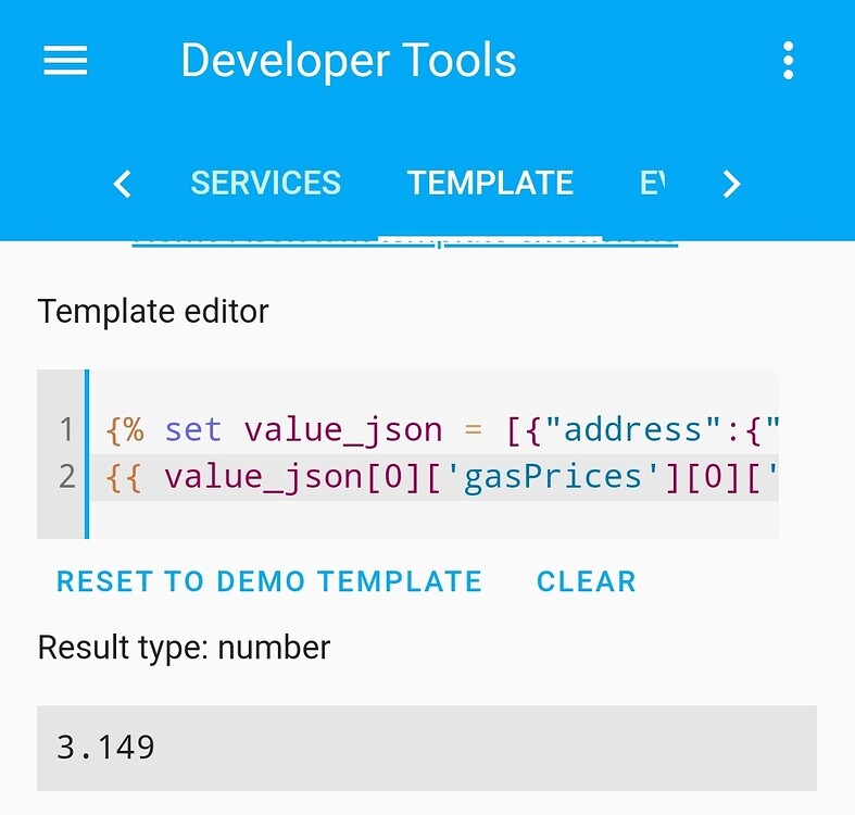 Rest sensor json attributes/value_template help wanted Configuration