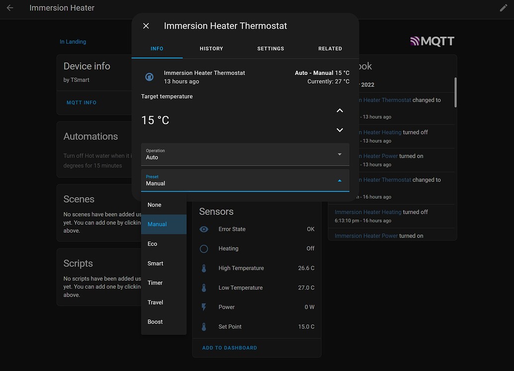 Immersion / water heater switch Hardware Home Assistant Community