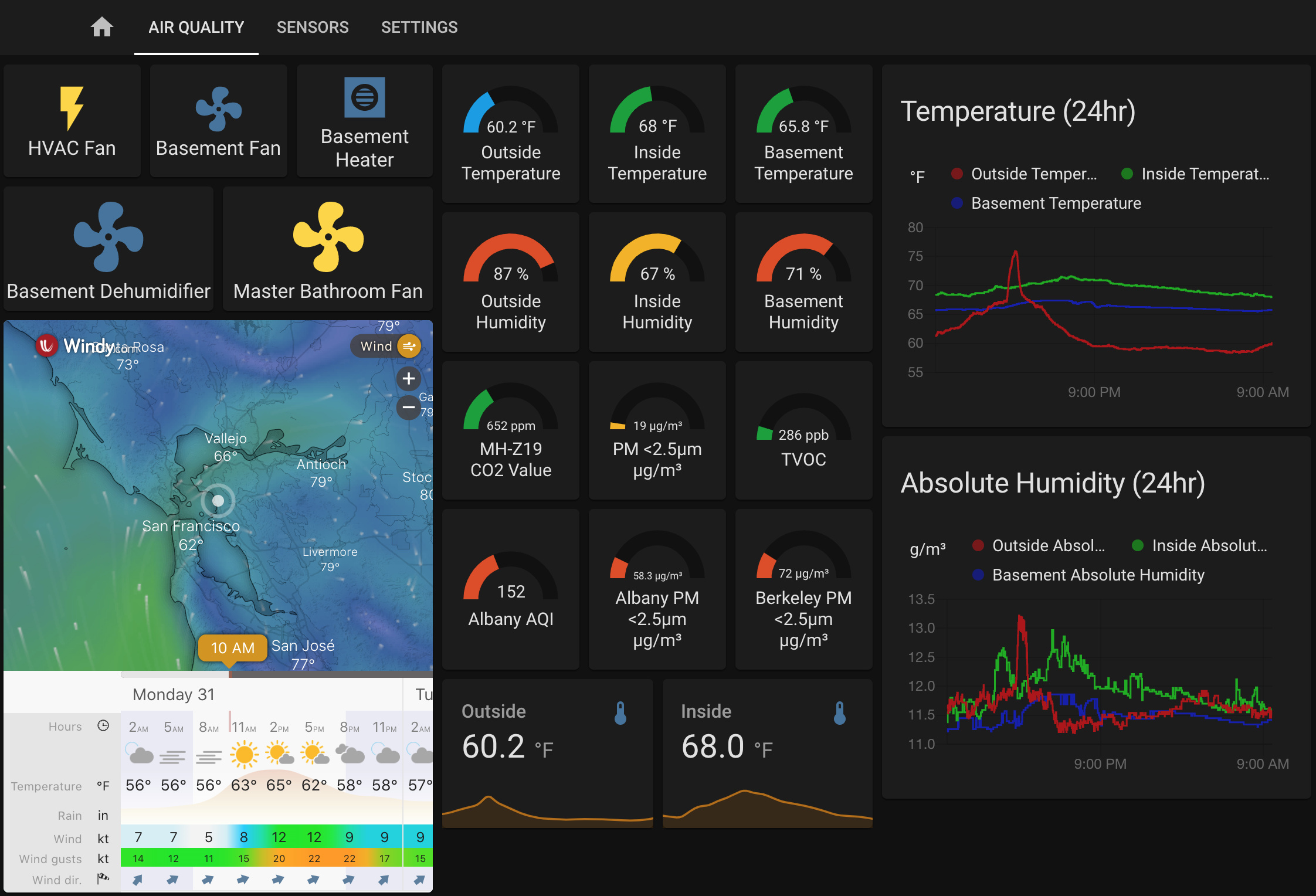 PurpleAir Air Quality Sensor Share your Projects! Home Assistant