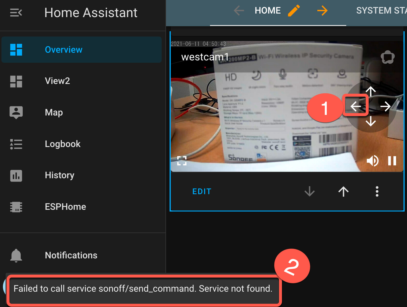 Sonoff GK200MP2B IP Camera Home Assistant OS Home Assistant Community