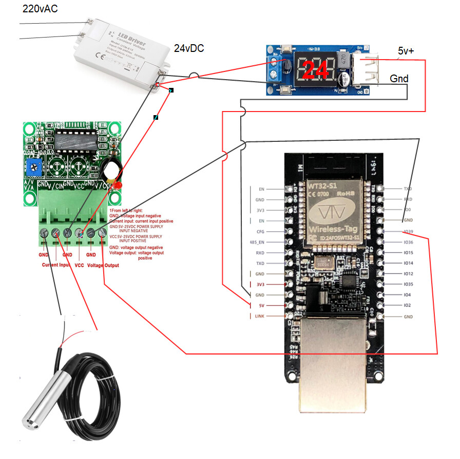 ESPHome water level sensor ESPHome Home Assistant Community