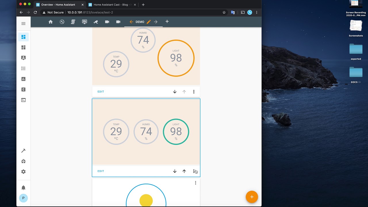 New Lovelace Custom Card Approach Fully Customizable With Your Own