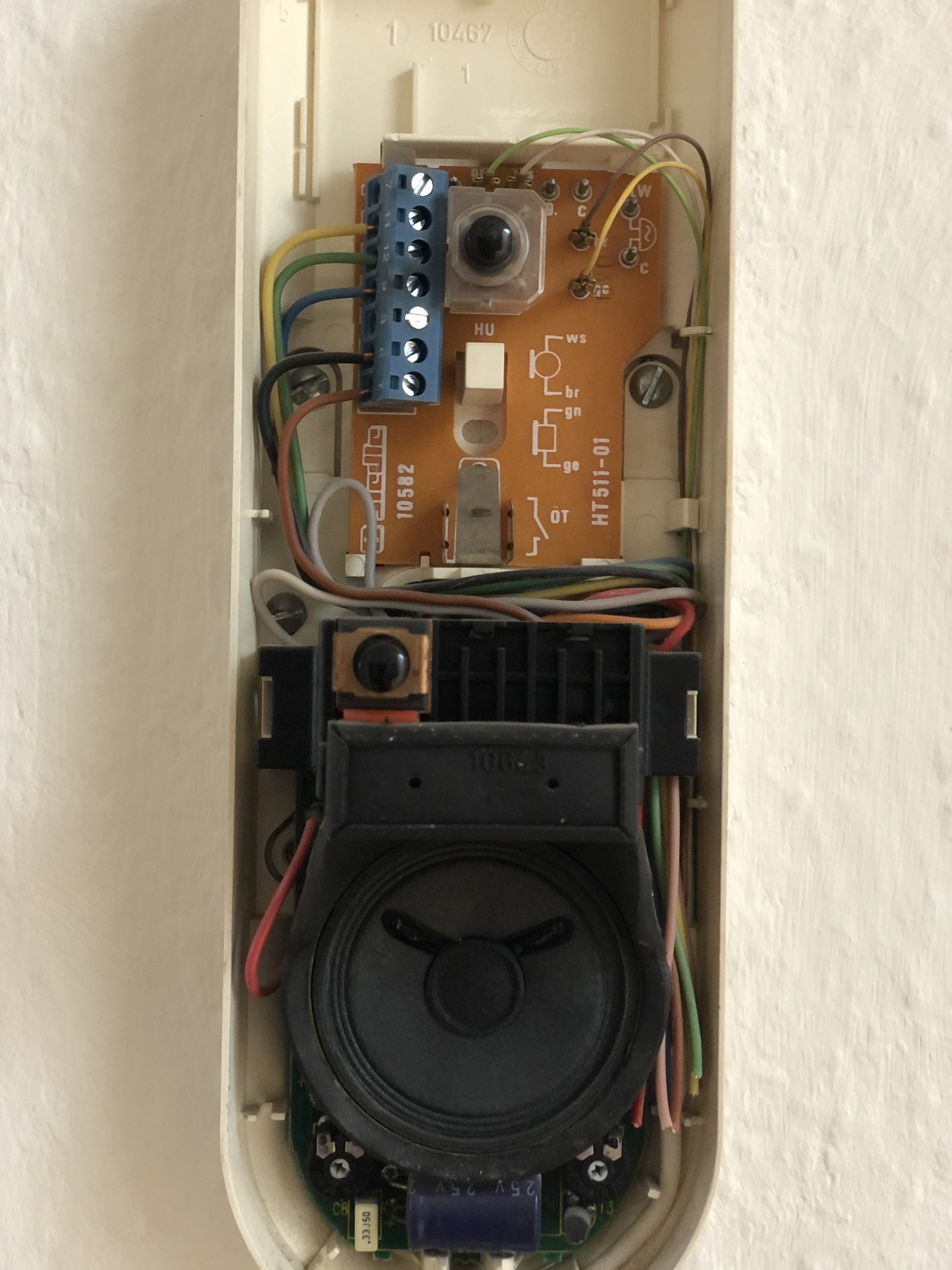 How to simulate an button press? (need to hack door