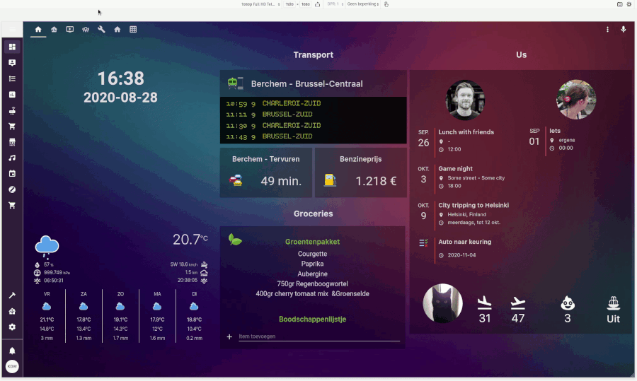 My Dashboard With Responsive Grid Custom Calendar And Cat Card Dashboards Frontend Home