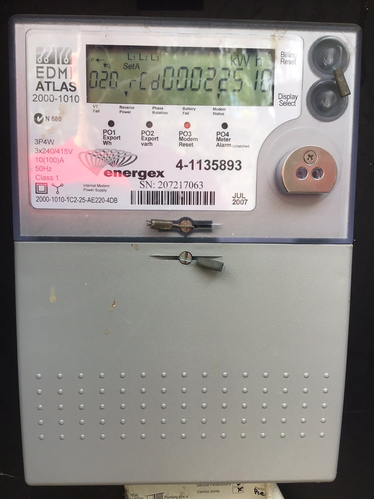 Energex Smart Meter Reading / Do You Need A Switchboard Upgrade