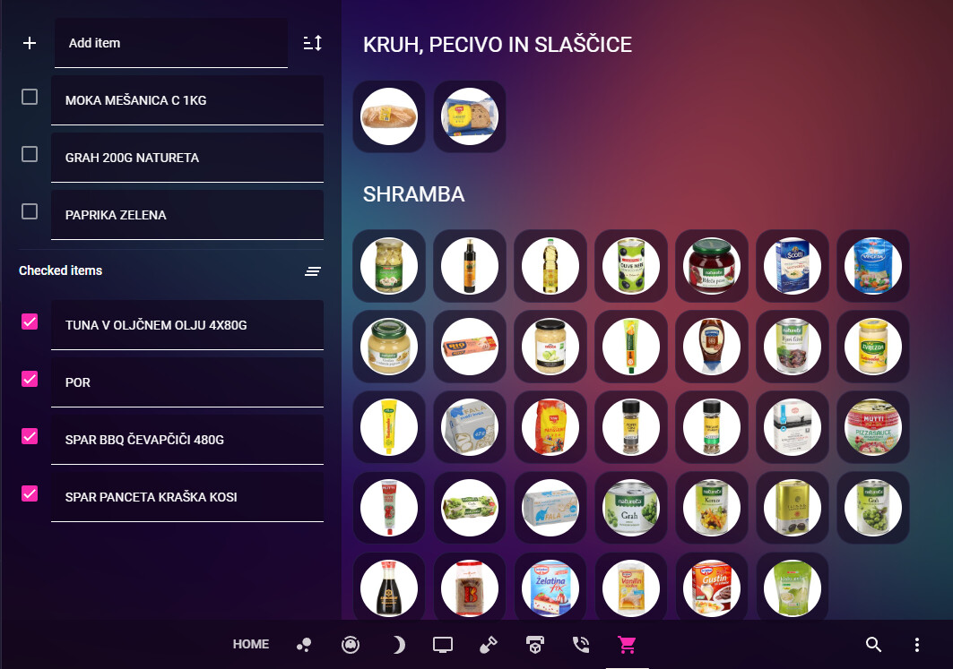 Shopping List item pictures Dashboards & Frontend Home Assistant
