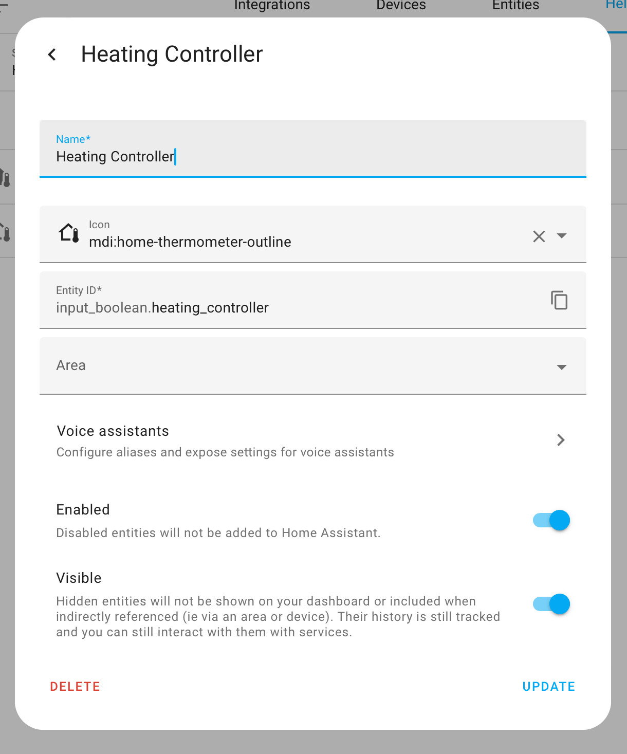 Boolean Helper turning off by itself Configuration Home Assistant