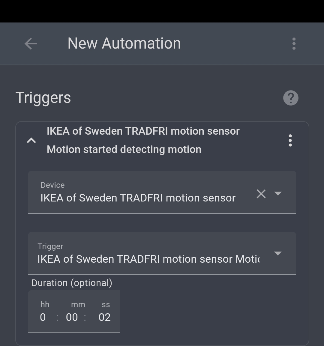 Delaying a Motion sensor trigger Configuration Home Assistant Community