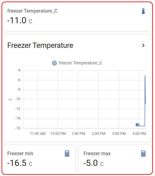 Recorder component No state history found Configuration Home