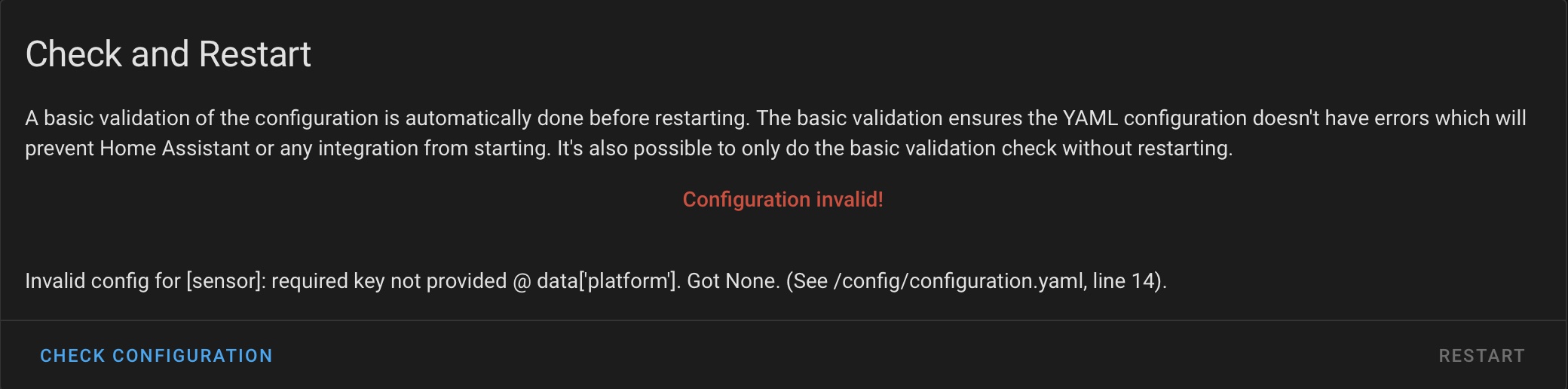 Create a sensor that calculate kWh a day Configuration Home