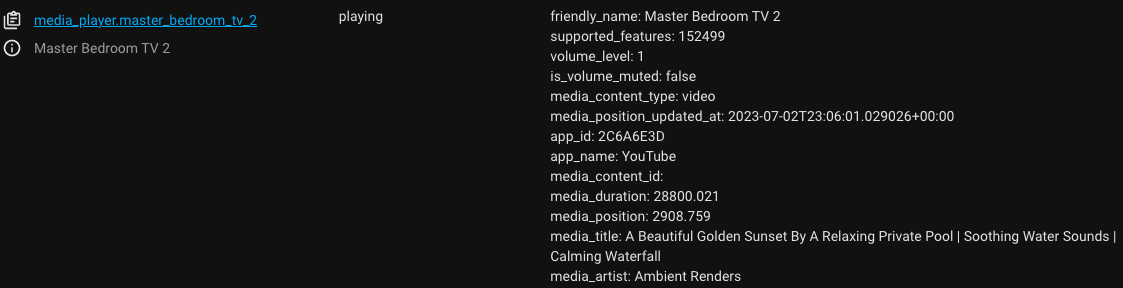 Cannot get any volume-related commands to work with media_player