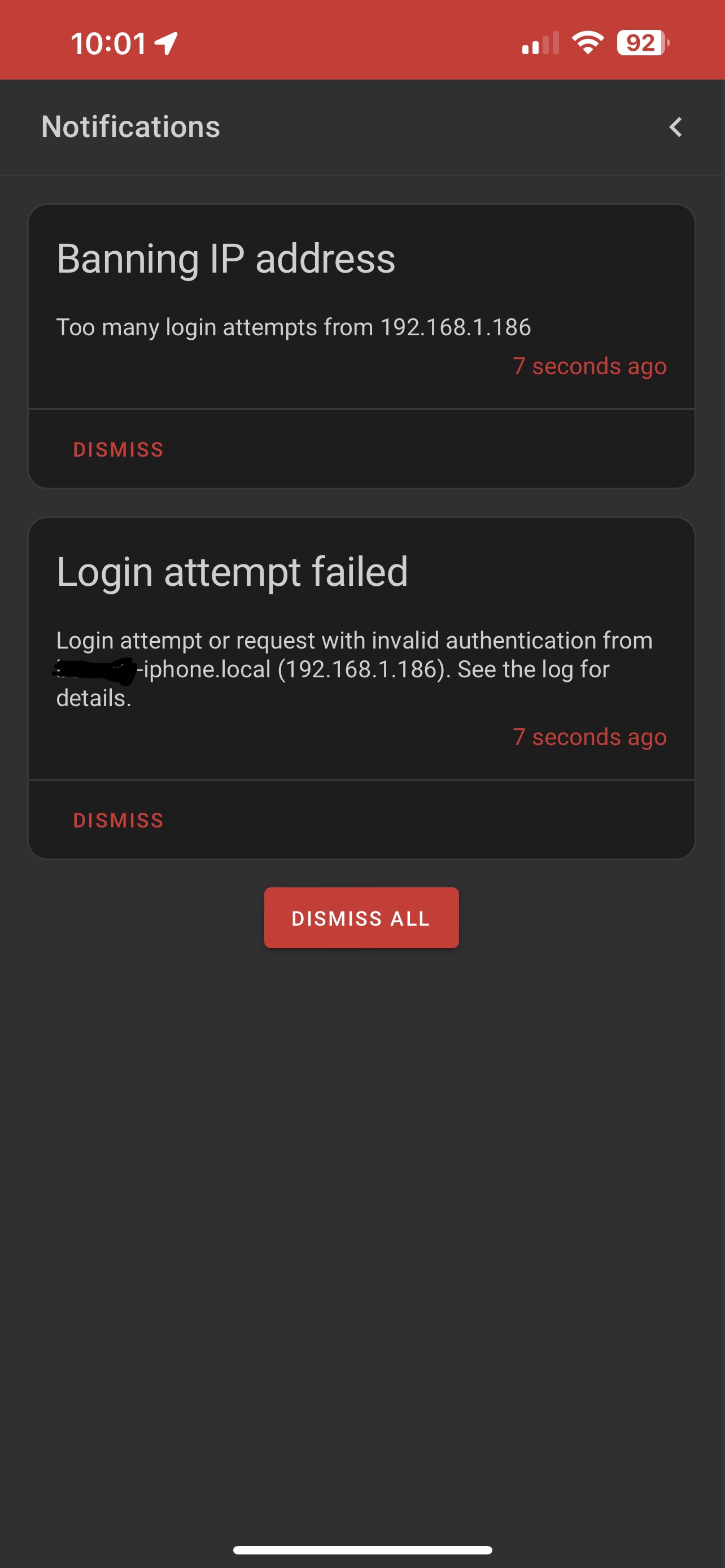 Frequent IP ban from mobile app Home Assistant Companion for Apple Home Assistant Community