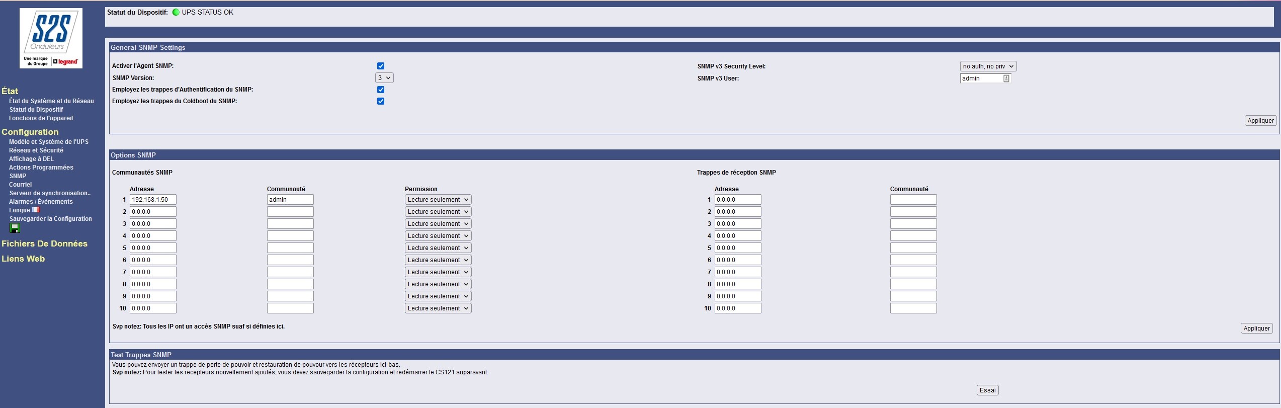 NUT Network UPS Tools Integration Third party integrations Home