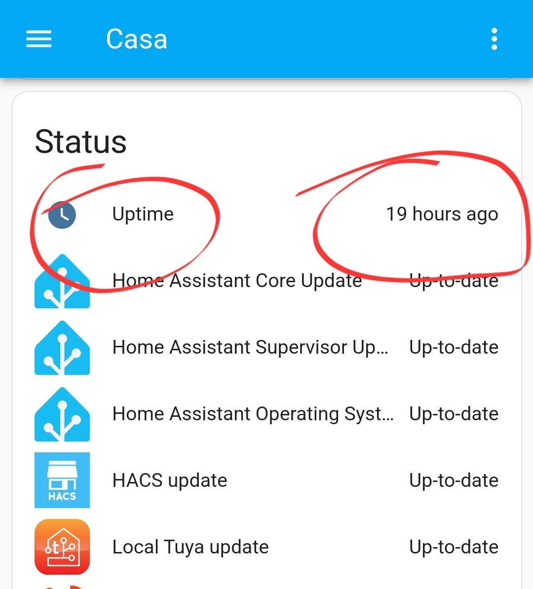 Home Assistant automatic restart for API call error? Home Assistant