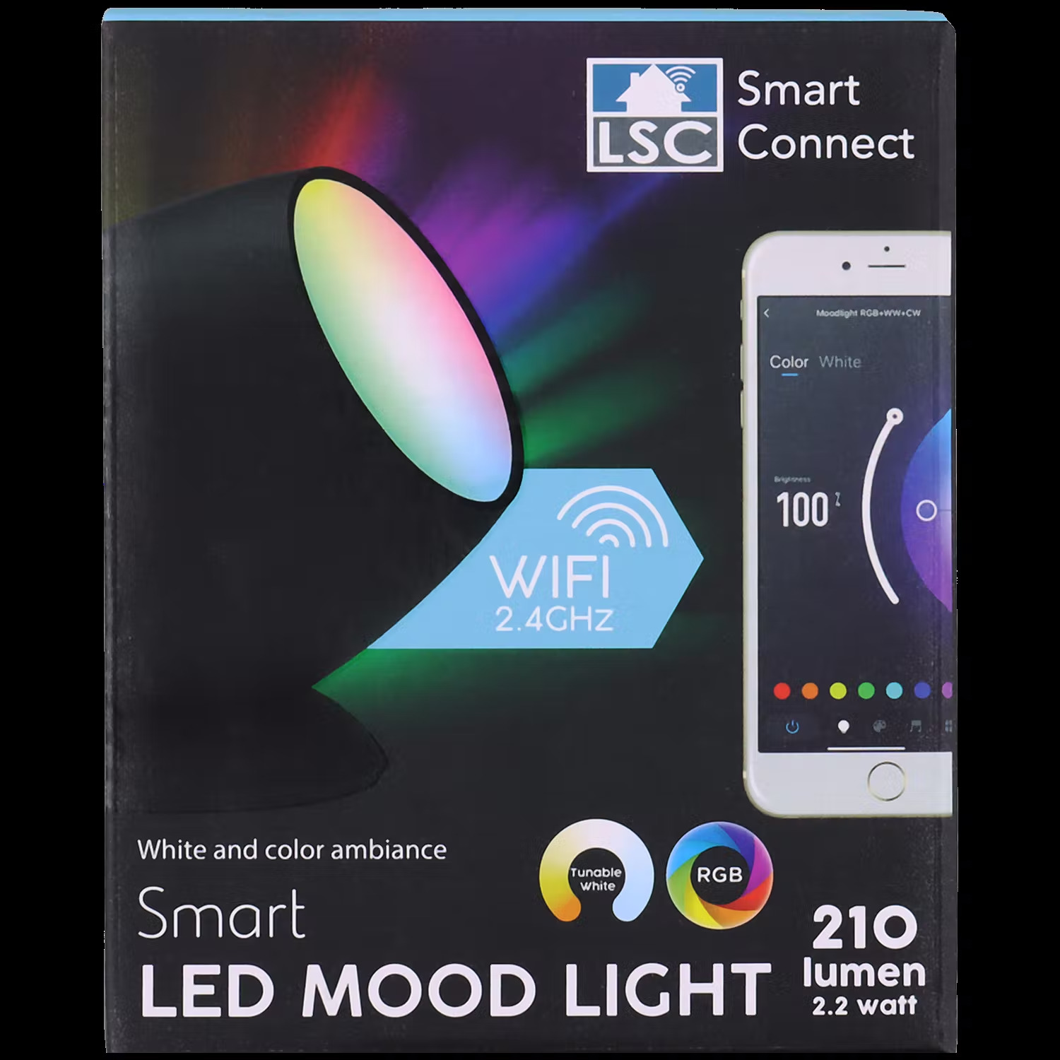 LSC Smart connect Smart LED MOOD LIGHT 970743 (tuya CB3S/BK7231N ) mqtt